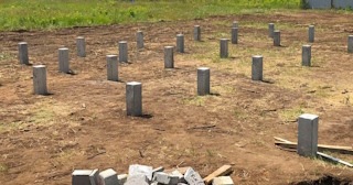 Фундамент на забивных жб сваях под ключ в Котласе - фундамент из забивных железобетонных свай цена от 3159 руб/м2