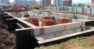 Фундаменты промышленных зданий в Котласе цена от 24853 руб. - заказать строительство фундамента промздания под стальные колонны